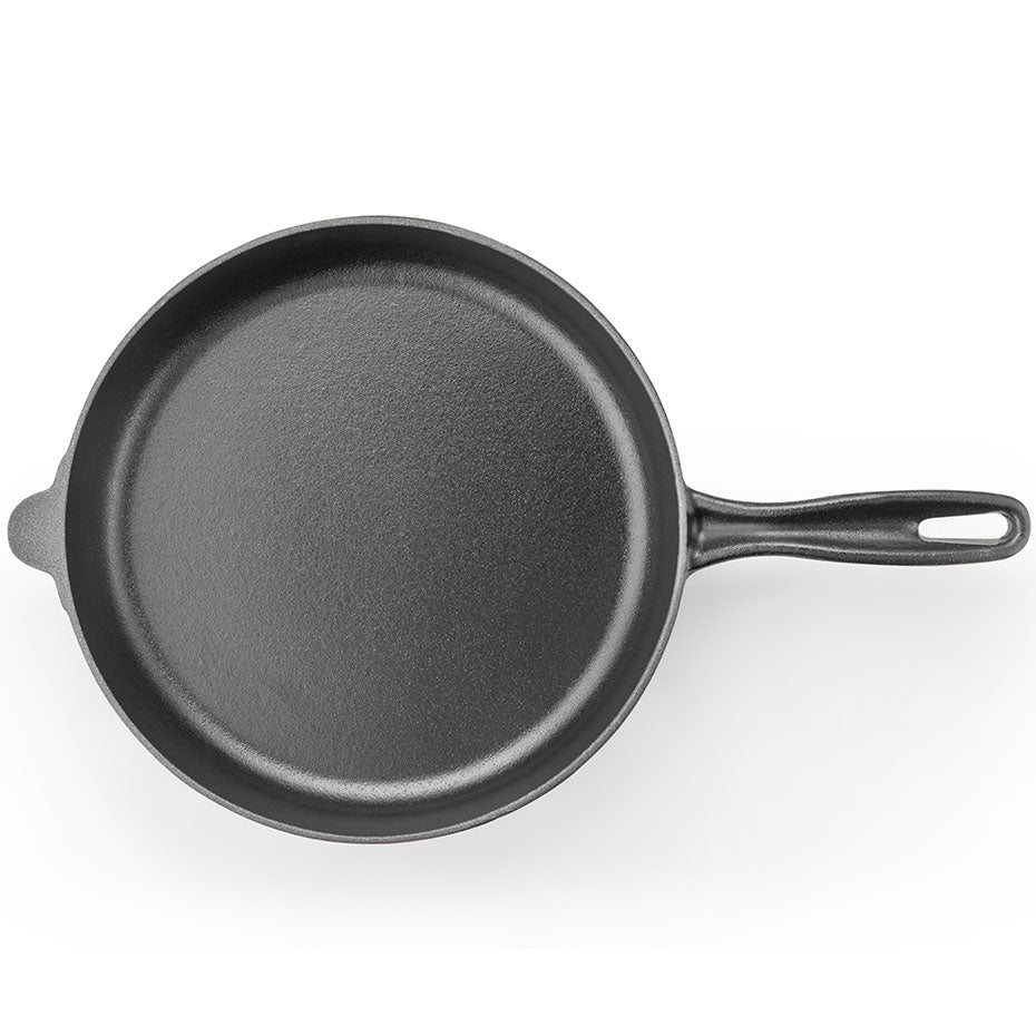Litoželezna ponev - 28 cm SILVER CUSINERO Črna SILVER