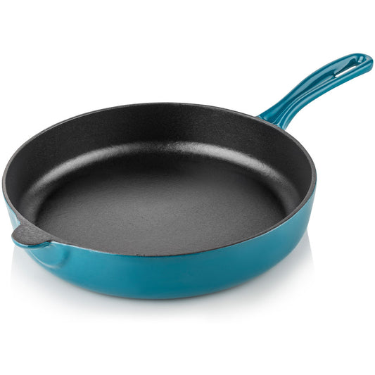 Litoželezna ponev - 28 cm SILVER CUSINERO Svetlo modra SILVER