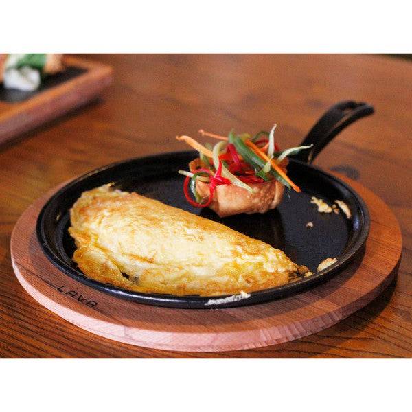 Litoželezna ponev za palačinke - 20 cm LAVA - Chef Bruni