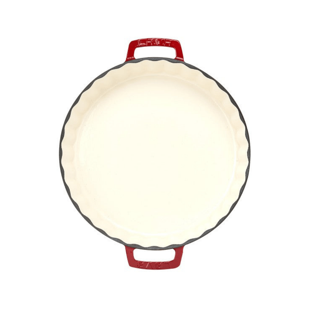 Okrogel litoželezen pekač za pite - 30 cm LAVA - Chef Bruni